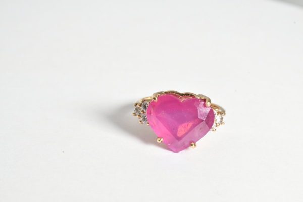 Anello con Rubino e Diamanti - immagine 2