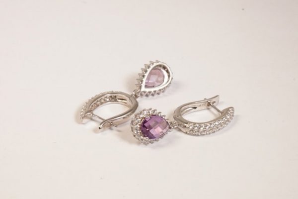 Orecchini in argento con monachella