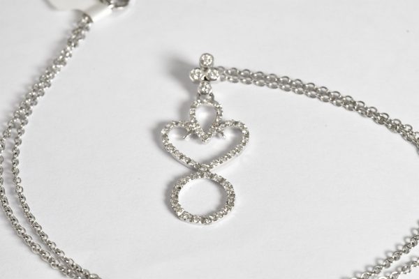 Collana cuore/cerchio