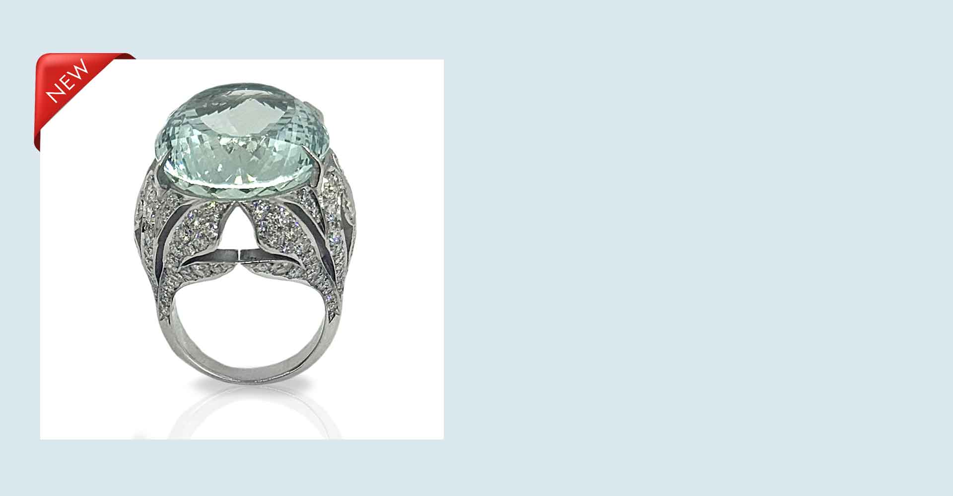 Anello AcquaMarina