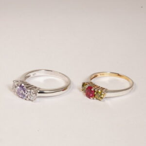 Anello trilogi in argento