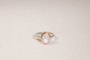 Anello in argento e bronzo