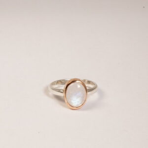 Anello in argento e bronzo