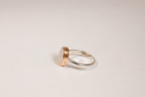 Anello in argento e bronzo