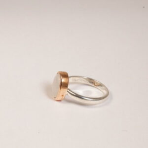 Anello in argento e bronzo