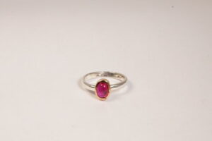 Anello in argento e bronzo