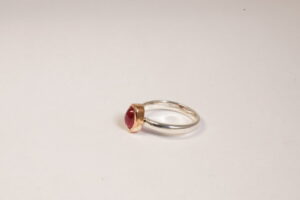 Anello in argento e bronzo