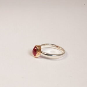 Anello in argento e bronzo