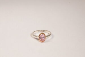 Anello in argento e bronzo