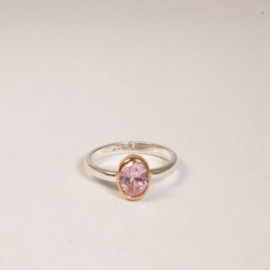 Anello in argento e bronzo