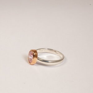 Anello in argento e bronzo