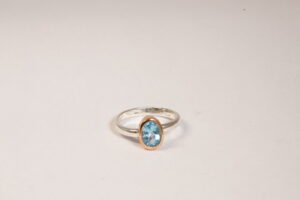 Anello in argento e bronzo