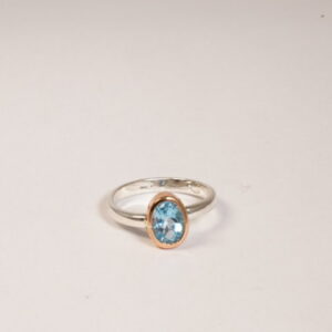 Anello in argento e bronzo