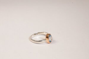 Anello in argento e bronzo