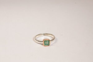 Anello in argento e bronzo