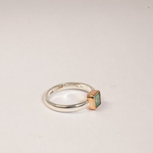 Anello in argento e bronzo