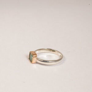 Anello in argento e bronzo