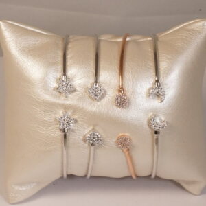 Bracciali rigidi in argento