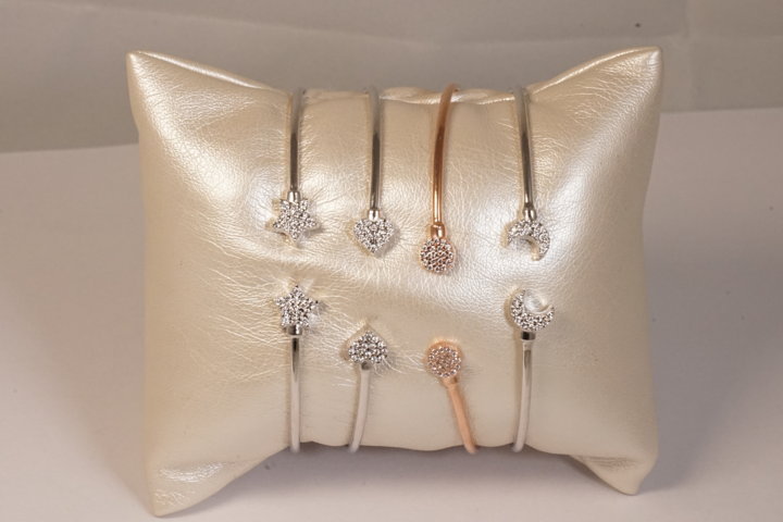 Bracciali rigidi in argento