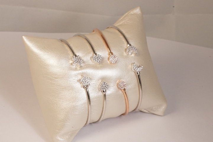 Bracciali rigidi in argento