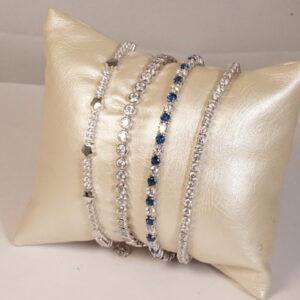 Bracciali tennis in argento