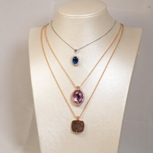 Catenine in argento 925 con pendente