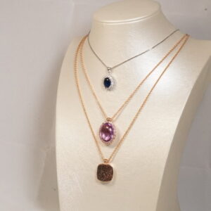 Catenine in argento 925 con pendente