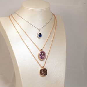 Catenine in argento 925 con pendente