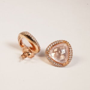 Orecchini in argento e zirconi