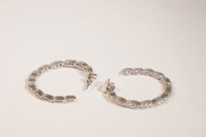 Orecchini cerchio in argento