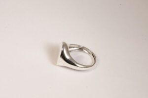 Anello Chevalier ovale in argento