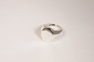 Anello Chevalier ovale in argento