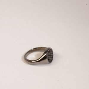 Anello Chevalier in argento con zirconi