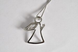Collana con pendente angelo