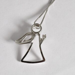 Collana con pendente angelo