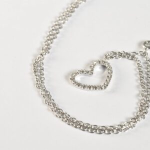 Collana con pendente cuore