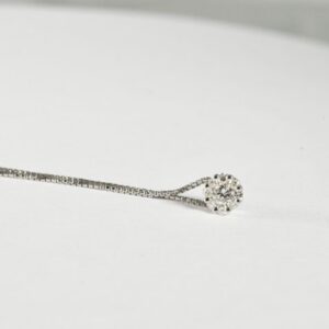 Collana punto luce modello fiore