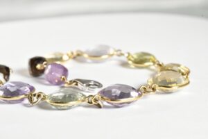 Bracciale tormaline multicolor