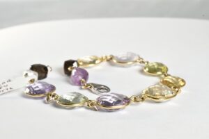Bracciale tormaline multicolor