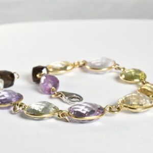 Bracciale tormaline multicolor