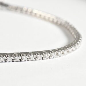 Bracciale tennis a griffe