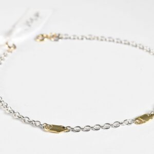 Bracciale con due barrette