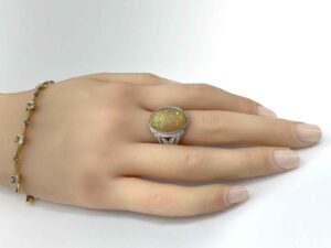 Opale Naturale Anello