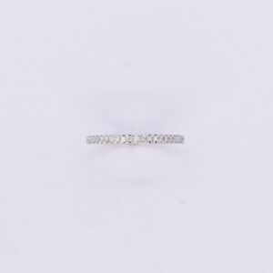 Anello eternity con diamanti