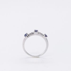 Riviera con zaffiri e diamanti