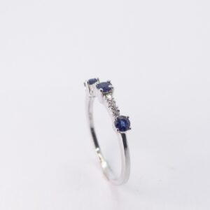 Riviera con zaffiri e diamanti